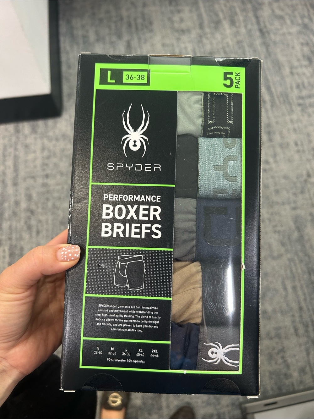 Spyder Performance Boxer Briefs - 5 Pack